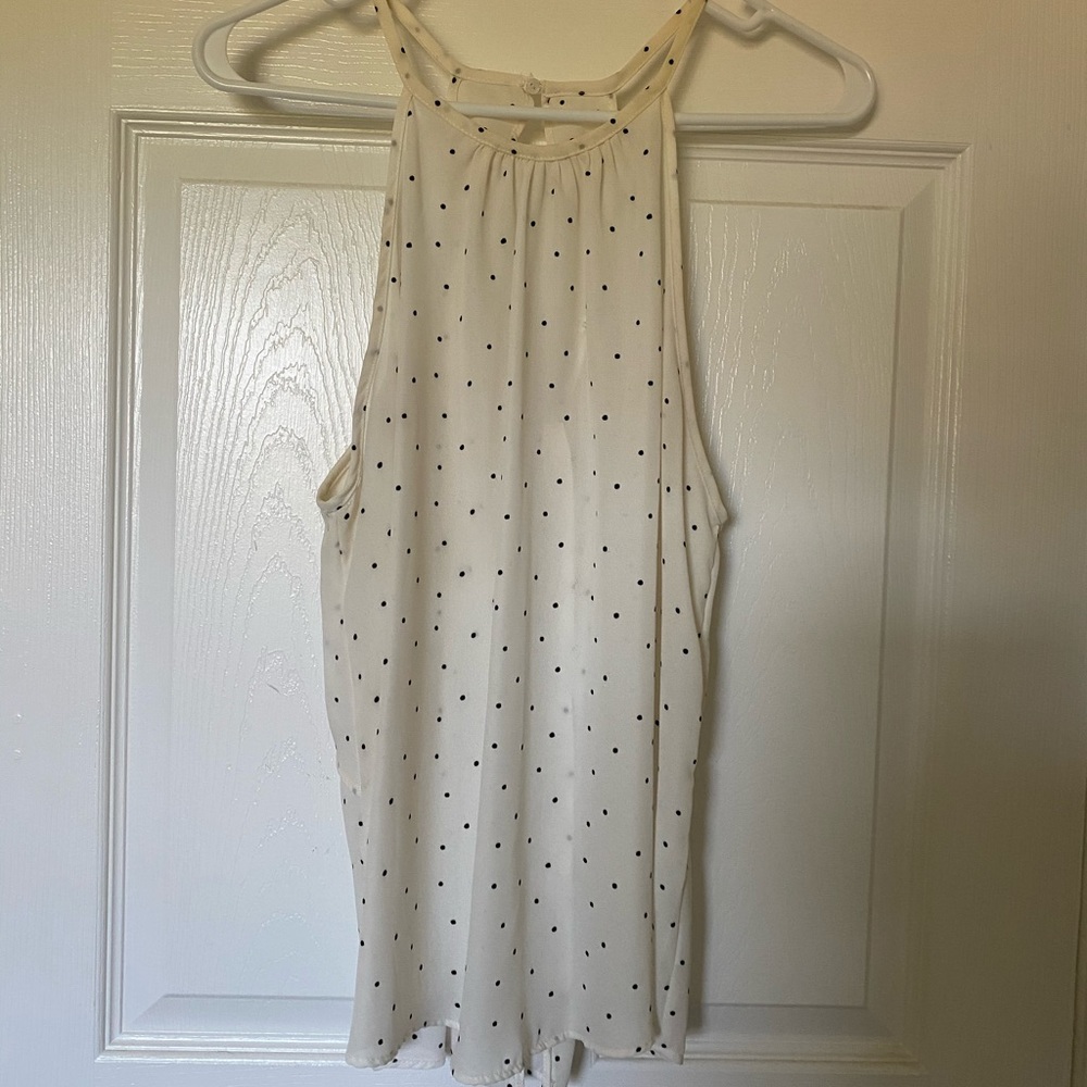 Polka dot top